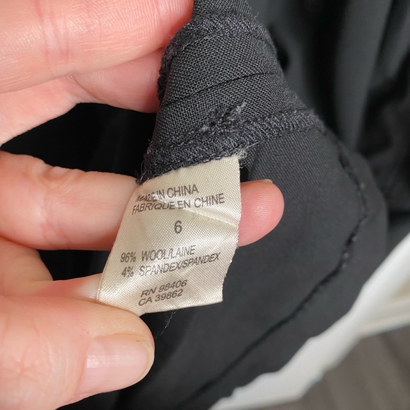 Theory Shift Pleated Black Cocktail Dress Women’s Size 6 - Picture 5 of 5